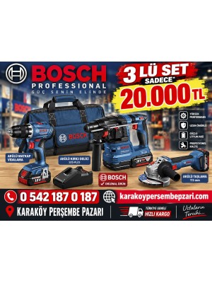 BOSCH 3 LÜ SET